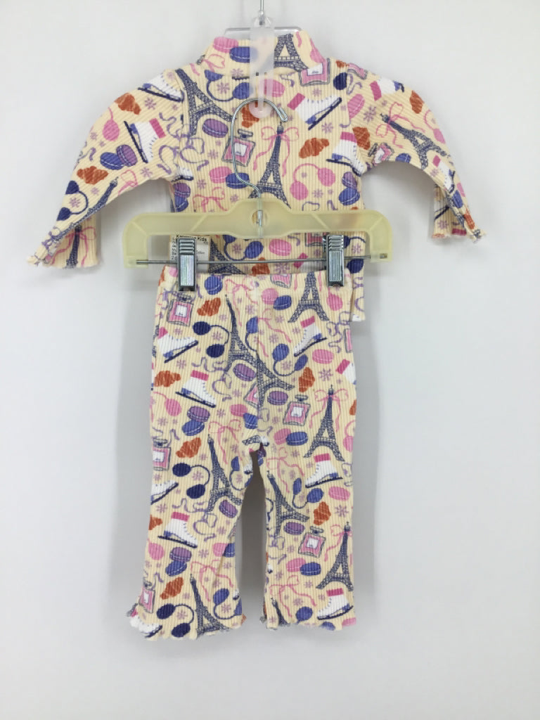 Daffodilly Child Size 0-3 Months Multi-Color Outfit - girls