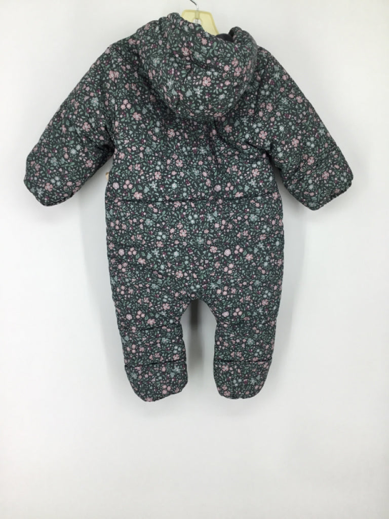 H & M Child Size 9 Months Green Outerwear - girls