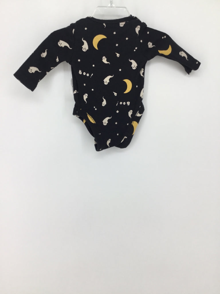 Old Navy Child Size 0-3 Months Black Halloween Onesie