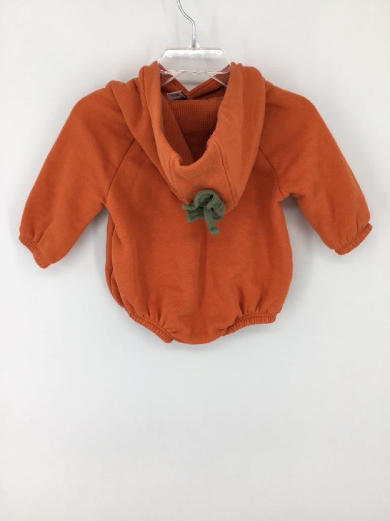 Old Navy Child Size 3-6 Months Orange Halloween Outfit