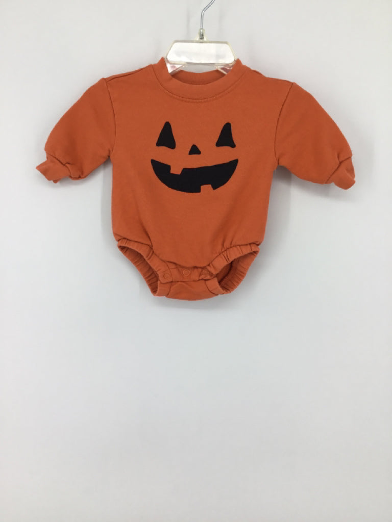 Child of Mine Child Size Newborn Orange Halloween Outfit