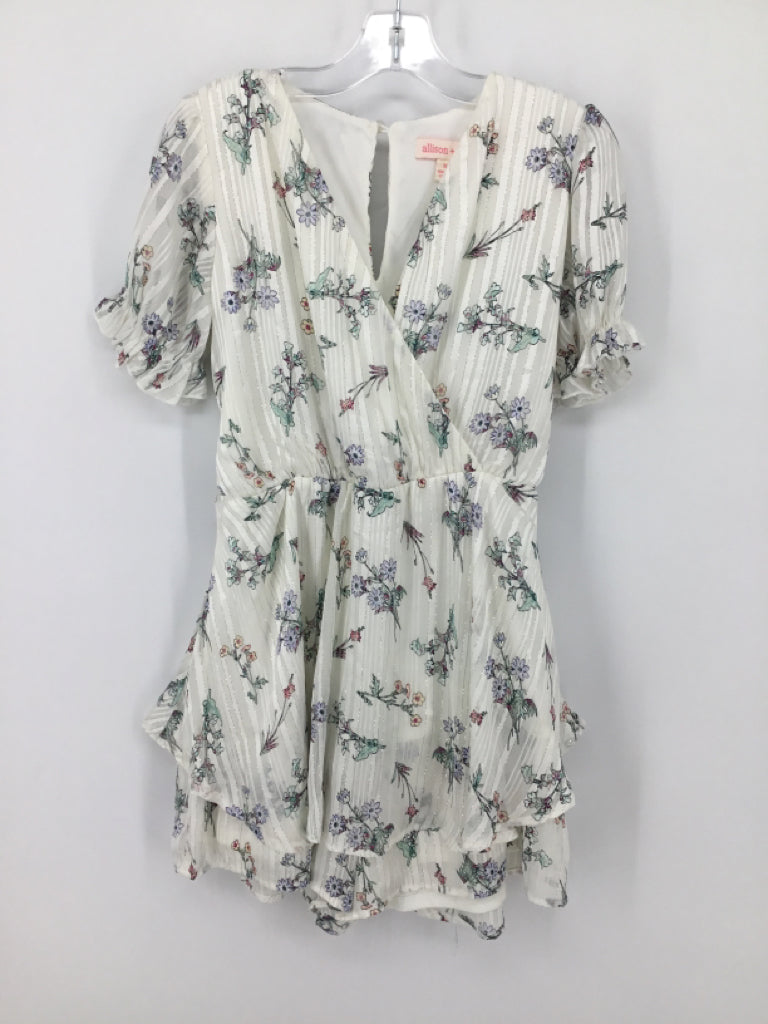 Allison + Kelly Child Size 12 White Dress - girls