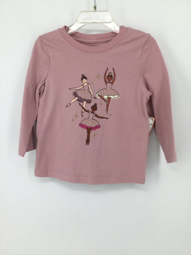 Cat & Jack Child Size 2 Pink T-shirt - girls