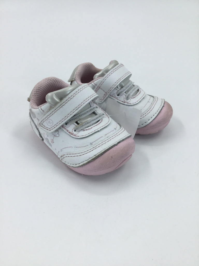 Stride Rite Child Size 3 Toddler Pink Sneakers