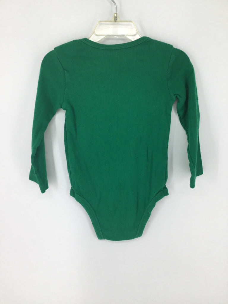 Carter's Child Size 24 Months Green Christmas Onesie