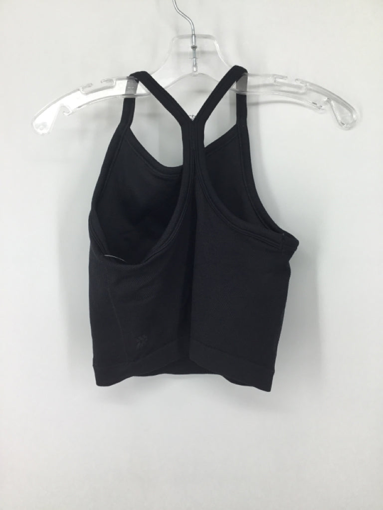 All In Motion Child Size 8 Black Sports Bra - girls