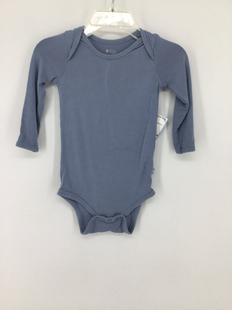 Kyte Child Size 6-12 Months Blue Onesie