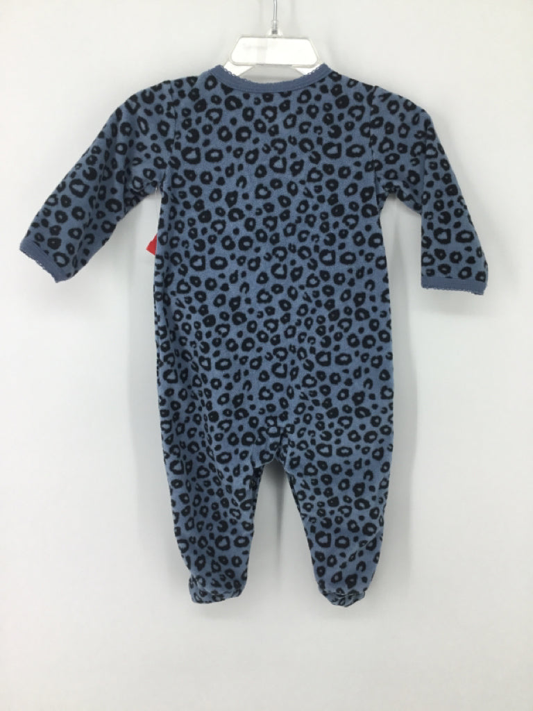 Carter's Child Size 6 Months Blue Sleepers