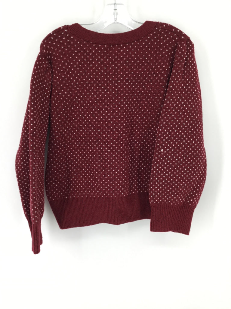 Old Navy Child Size 10 Burgundy Sweater - girls