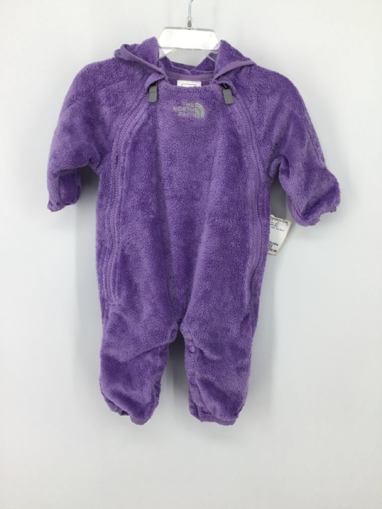 The North Face Child Size 0-3 Months Purple Outerwear - girls