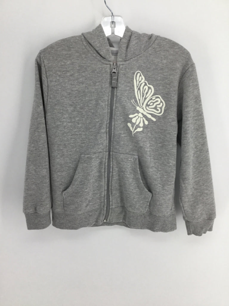 Cat & Jack Child Size 8 Gray Hoodie - girls