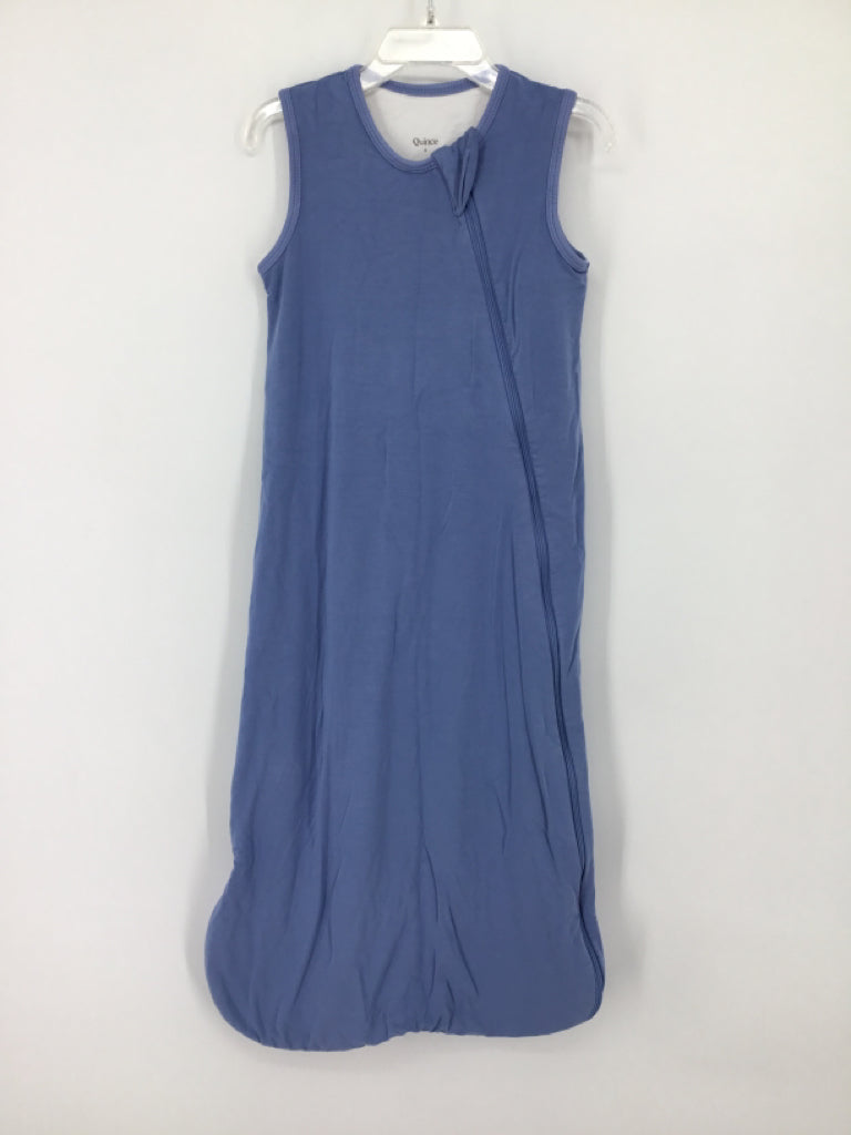 Quince Child Size M Blue Sleep Sacks & Swaddles