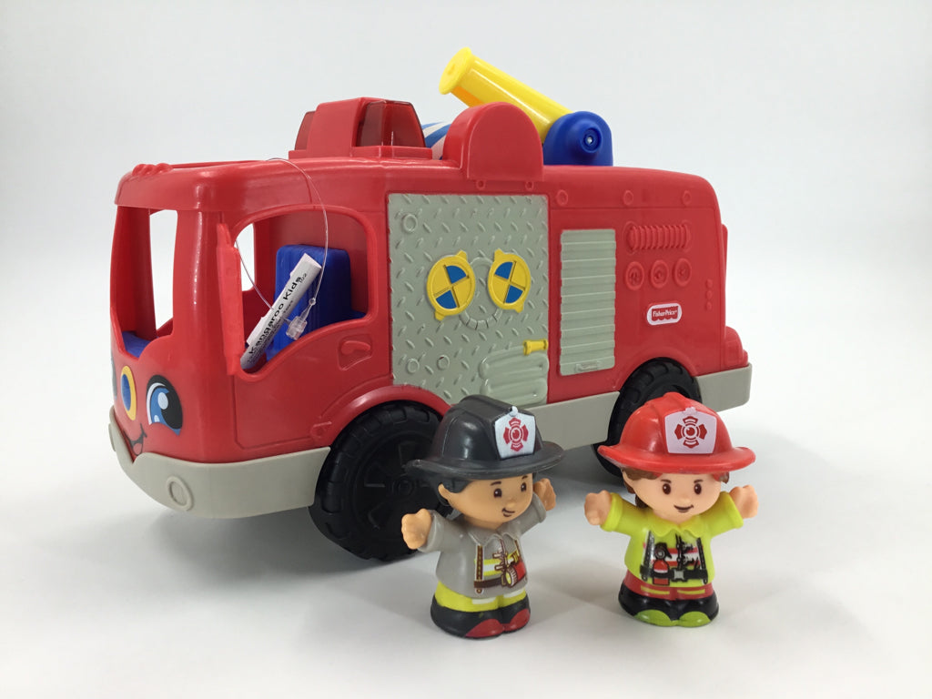 Fisher Price Little People Helping Others Fire Truck