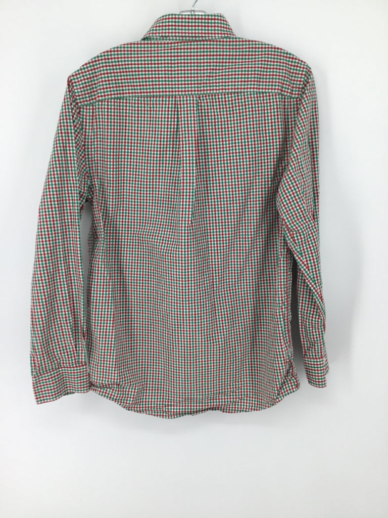 vineyard vines Child Size 8 Multi-Color Gingham Shirt - boys