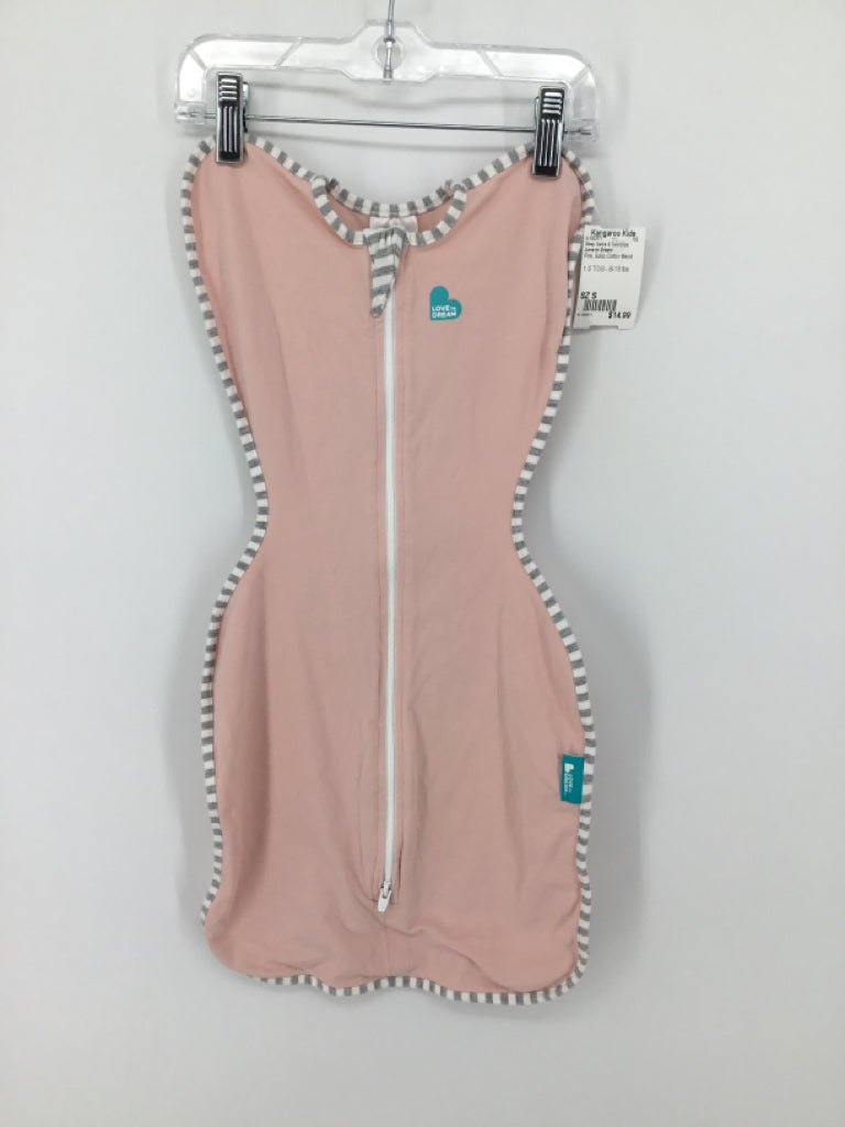 Love to Dream Child Size S Pink Sleep Sacks & Swaddles
