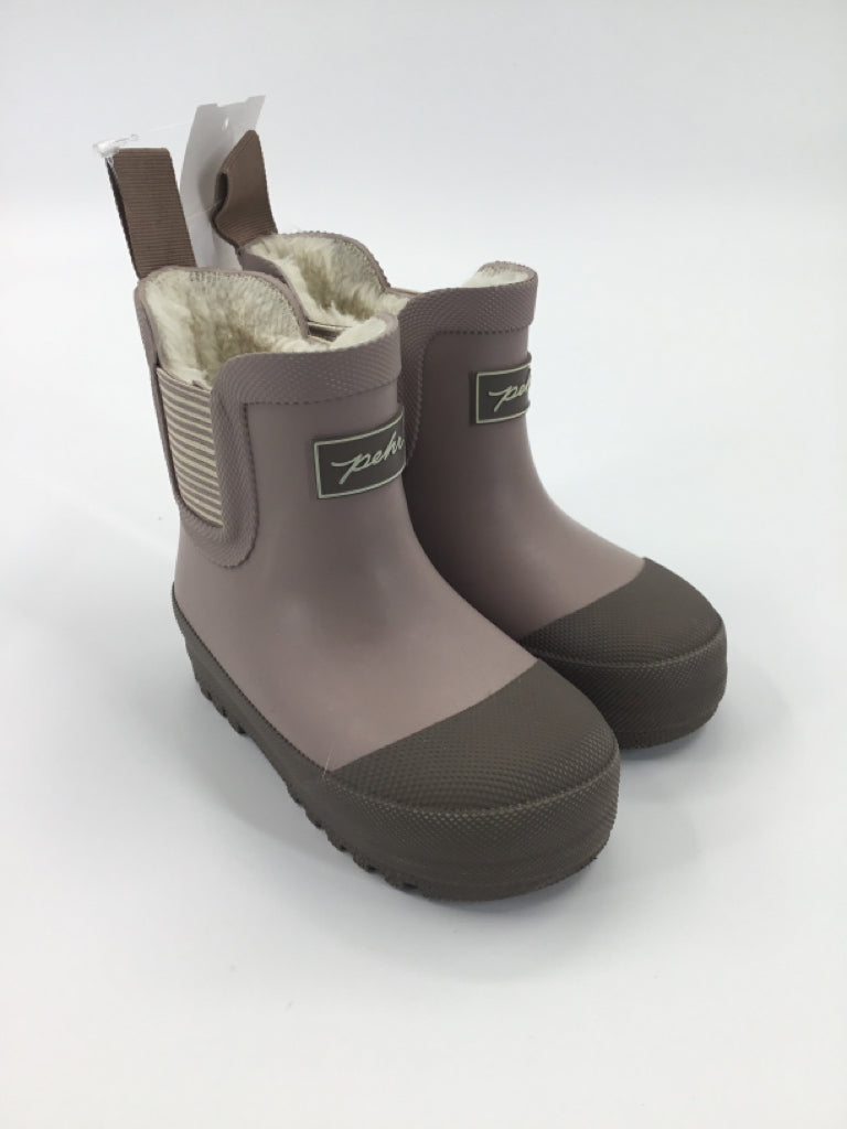 Pehr Child Size 8 Toddler Mauve Rain/Snow Boots