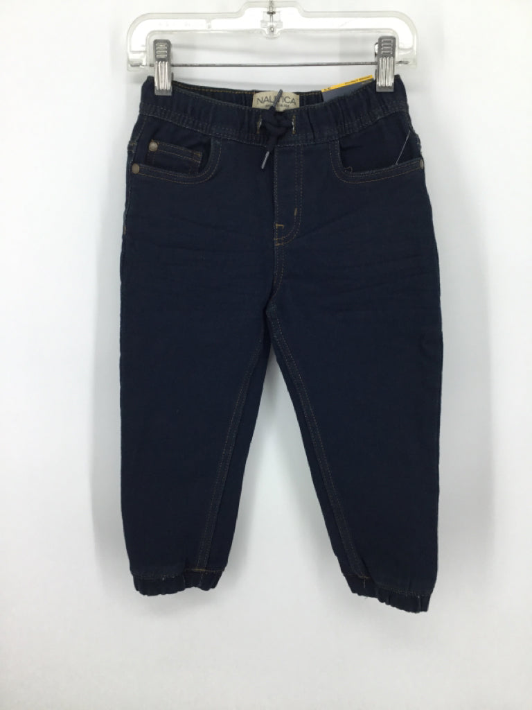 Nautica Child Size 3 Blue Solid Jeans - boys