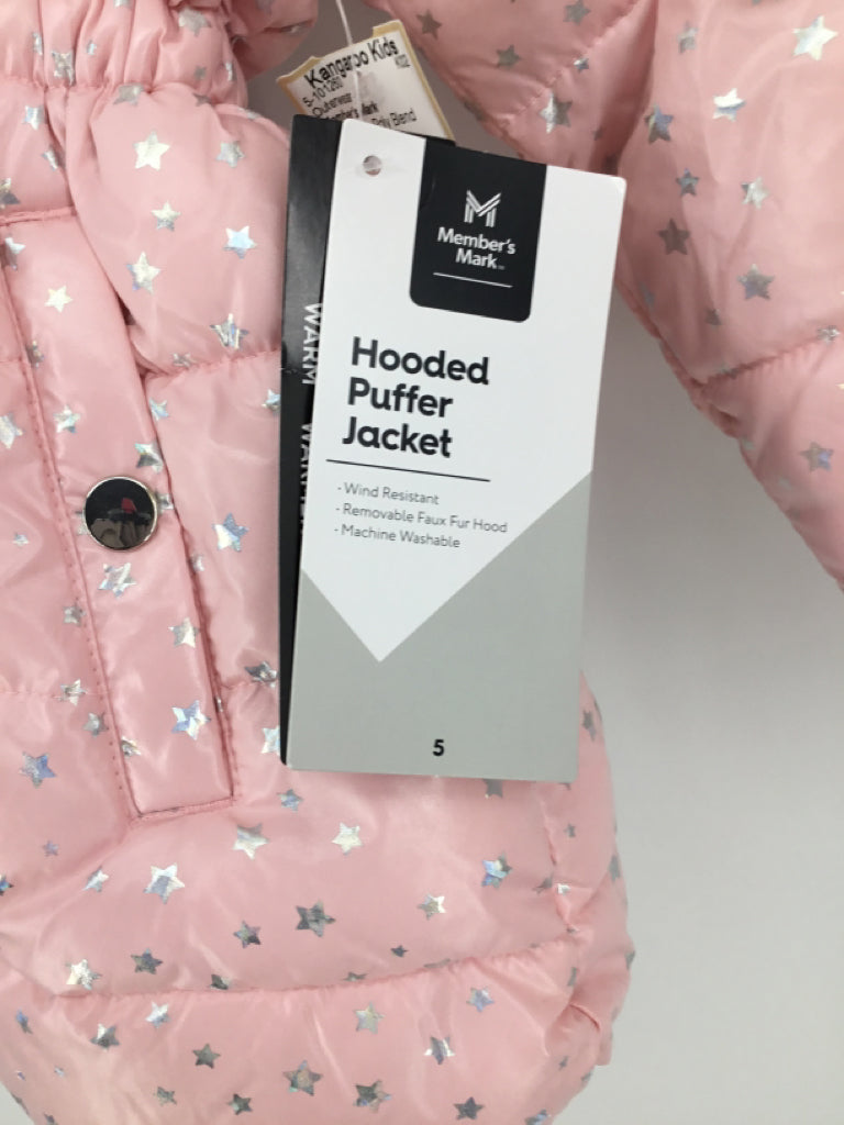 Member's Mark Child Size 5 Pink Outerwear - girls