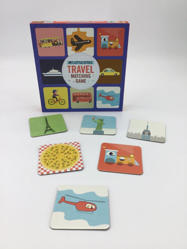 Chronicle Books My Little Cities Travel Matching Game
