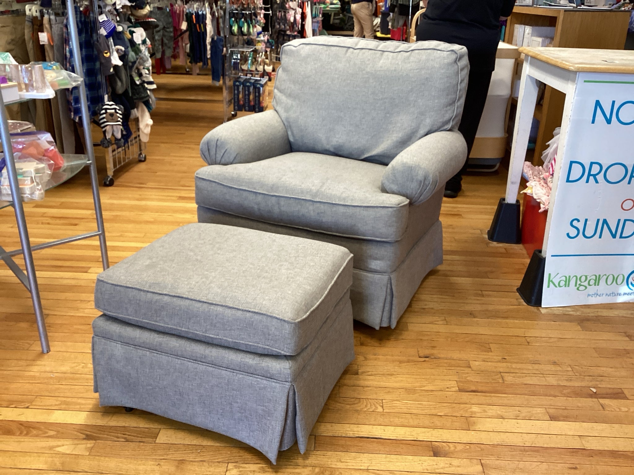 Best Chair Quinn Swivel Glider & Ottoman