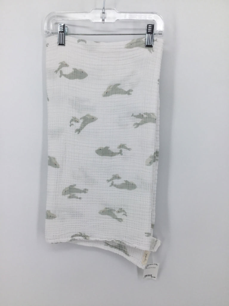 Pehr White Polka Dot Blanket