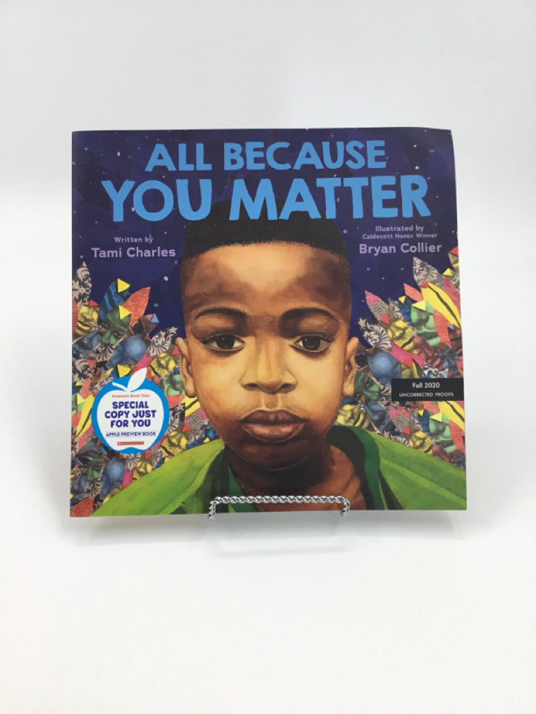 Scholastic All Because You Matter Paperback Book