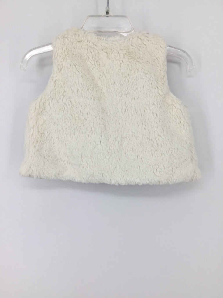 Hanna Andersson Child Size 6-12 Months White Vest - girls