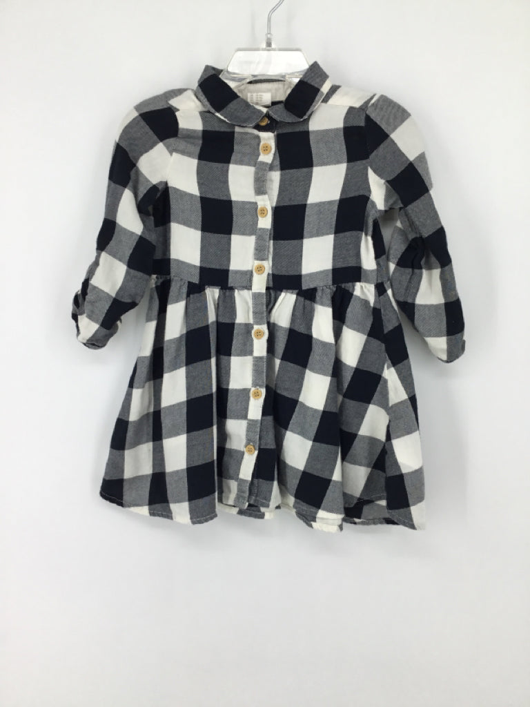 H & M Child Size 12-18 Months Black Dress - girls