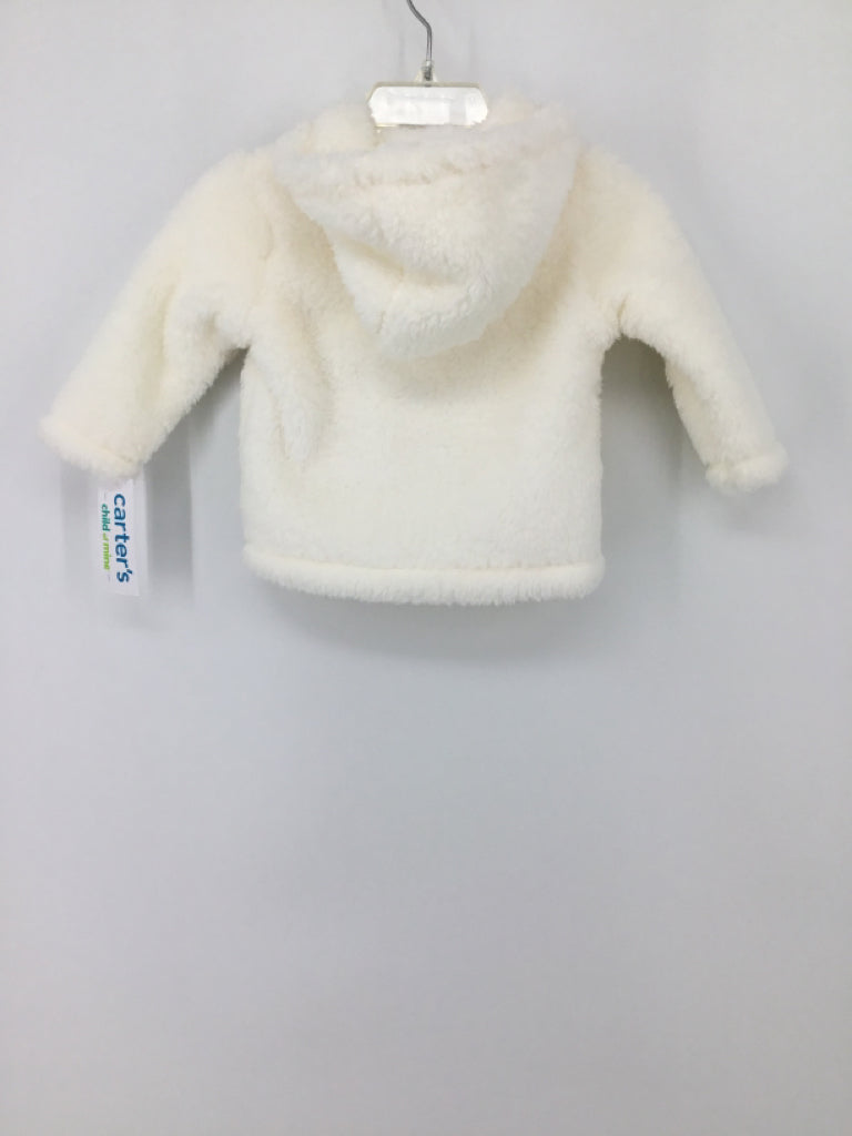 Child of Mine Child Size 3-6 Months White Hoodie - girls