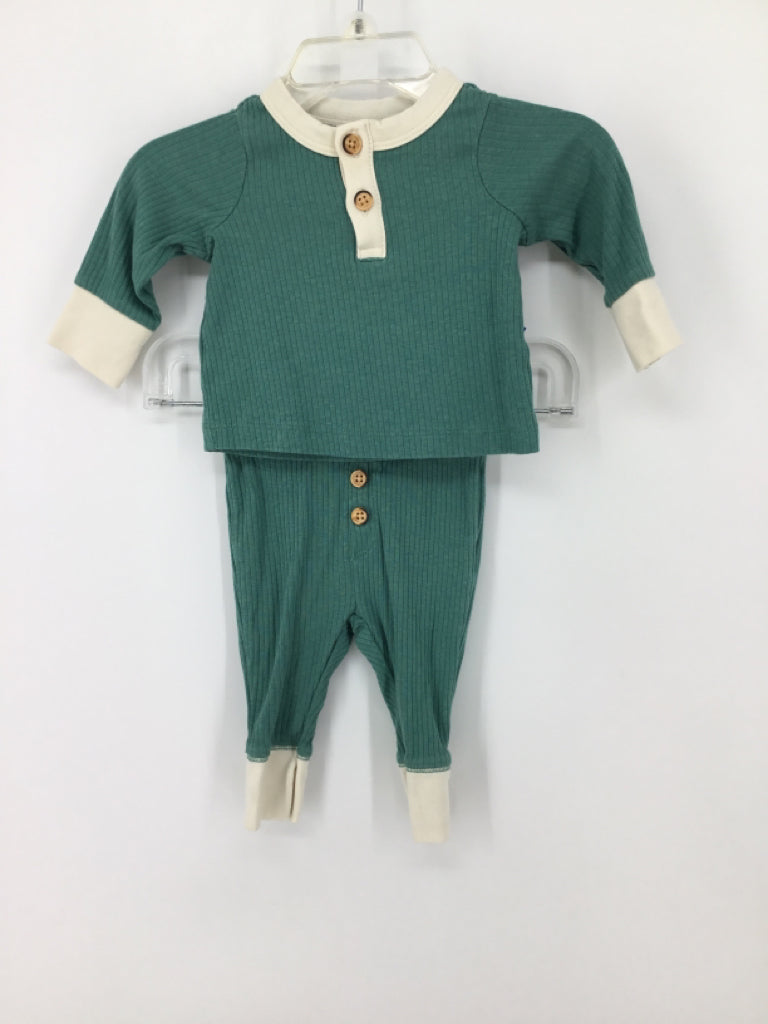 Cat & Jack Child Size Newborn Green Solid Outfit - boys