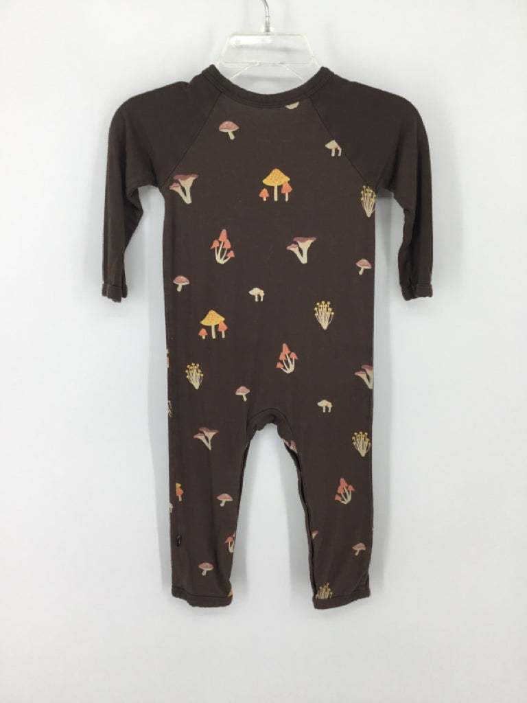 Kyte Child Size 6-12 Months Brown Print Outfit - boys