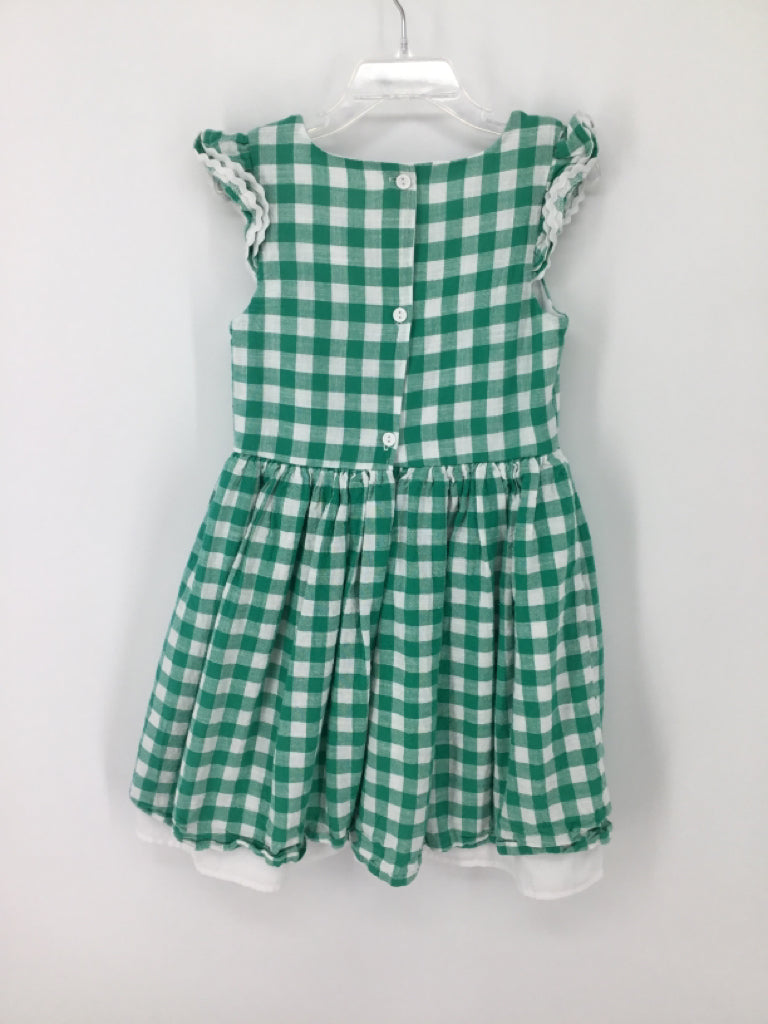 Tahari Child Size 6 Green Dress - girls
