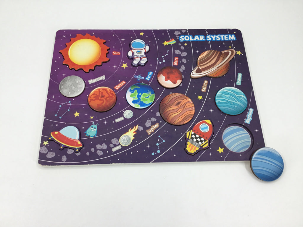 Wooden Solar System Puzzle