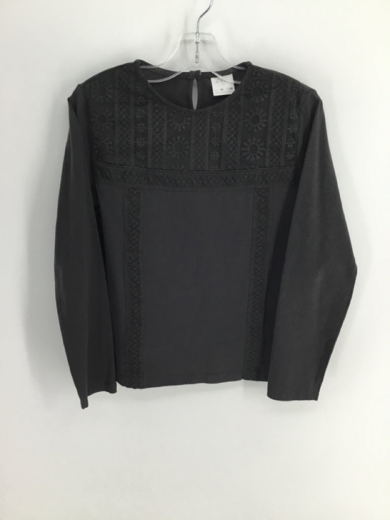 Zara Child Size 10 Gray Shirt - girls