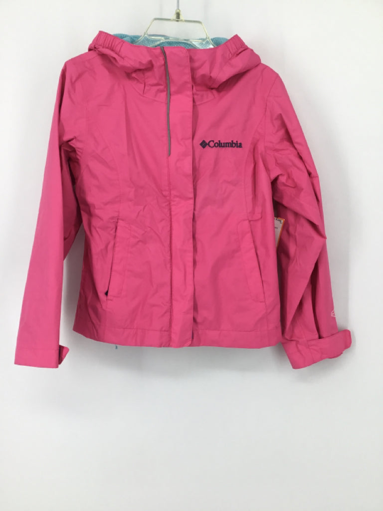 Columbia Child Size 4 Pink Raincoat - girls