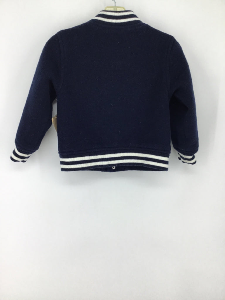 Baby Gap Child Size 3 Navy Solid Jacket - boys
