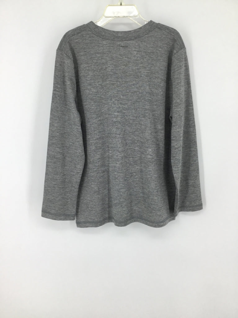Adidas Child Size 7 Gray screen printed T-shirt - boys