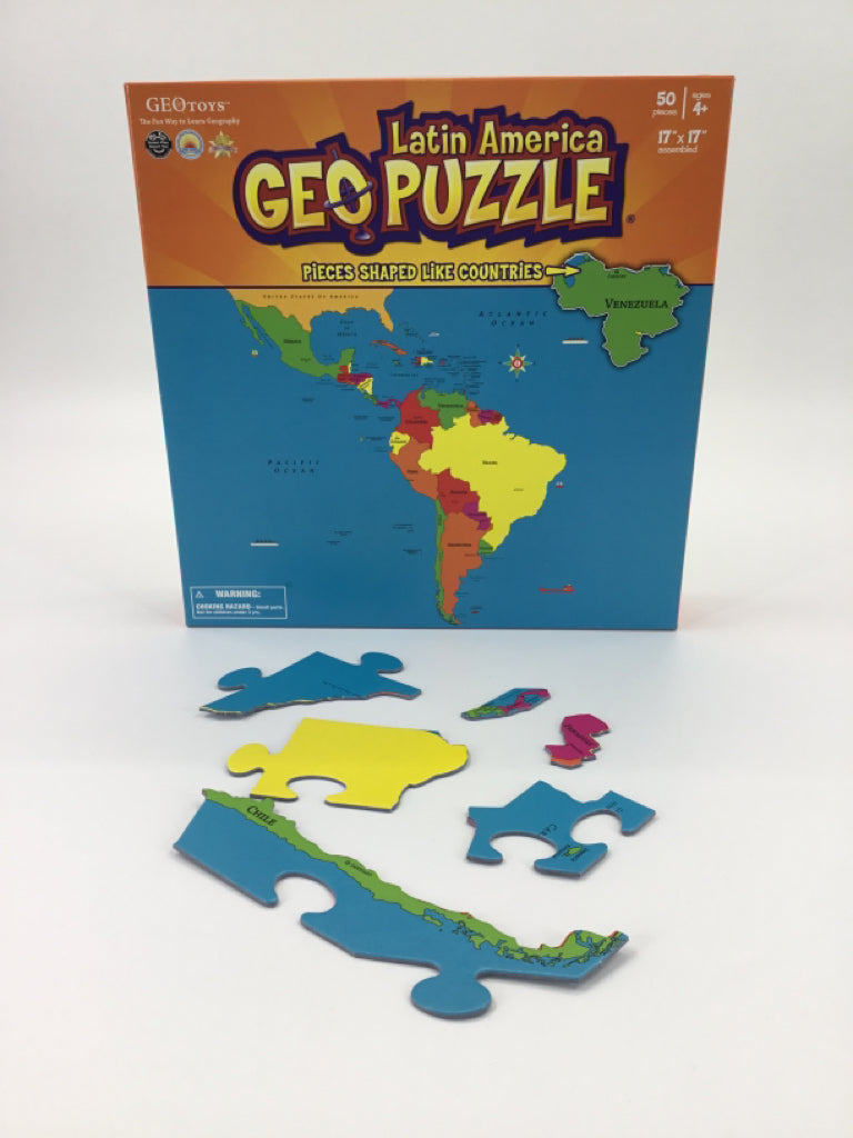 Geo Toys Latin America Geo Puzzle