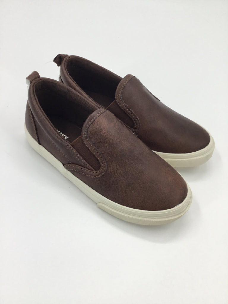 Old Navy Child Size 10 Brown Dress Shoes