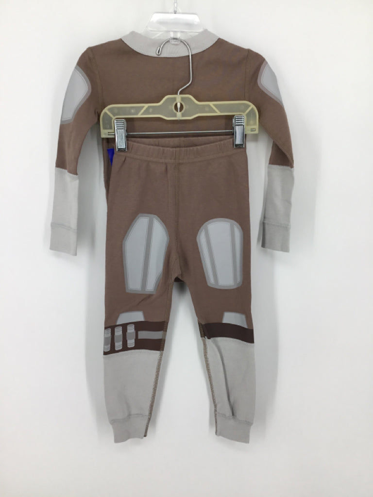 Hanna Andersson + Star Wars Child Size 3 Gray Character Pajamas - boys