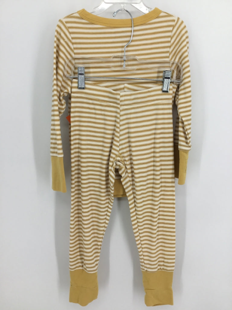 Goumi Child Size 5 Yellow Stripe Outfit - boys