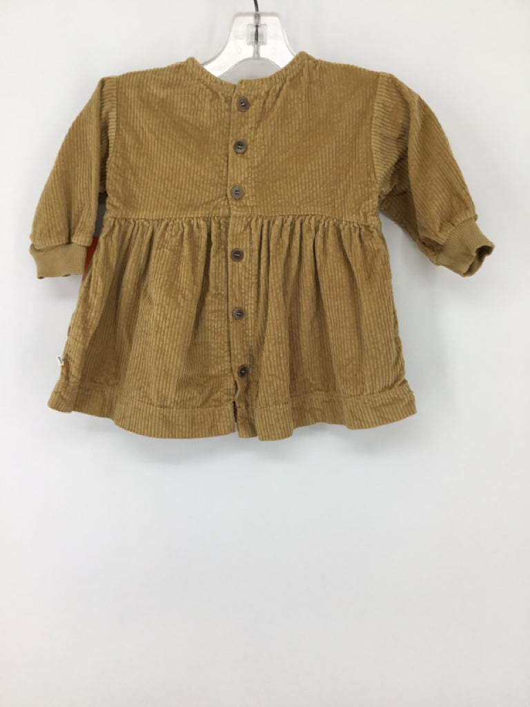 1+ In the Family Child Size 3 Months Tan Dress - girls