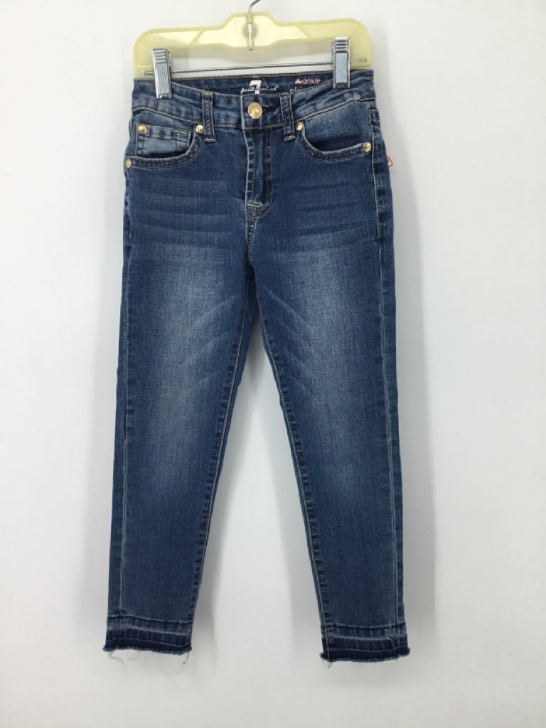 7 for all Mankind Child Size 8 Blue Jeans - girls
