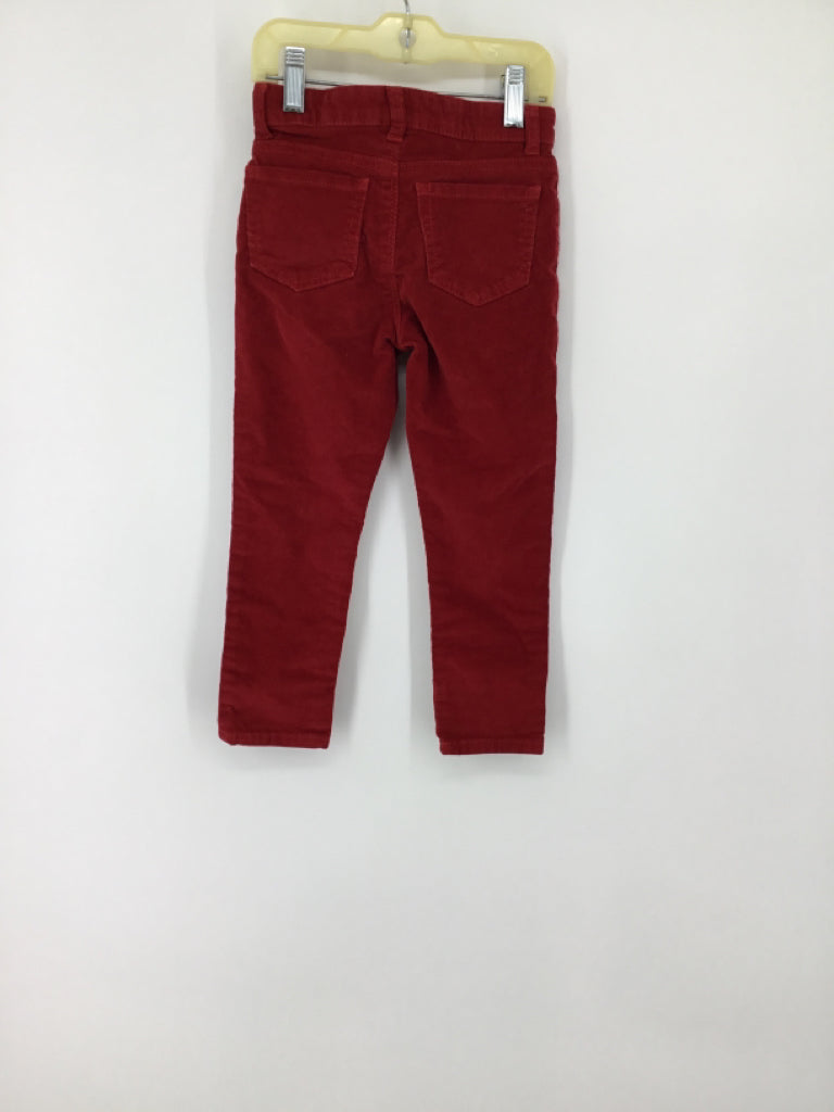 Peyton & Parker Child Size 5 Red Solid Pants - boys