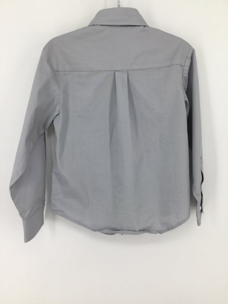 Izod Child Size 4 Gray Solid Shirt - boys
