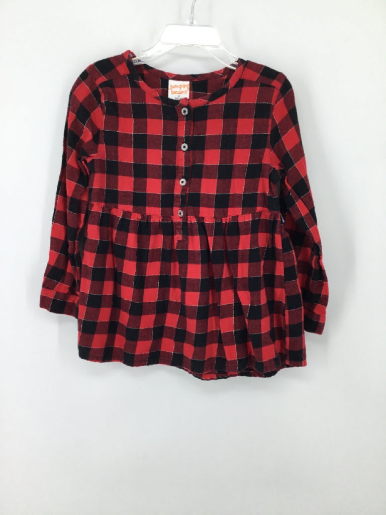 jumping beans Child Size 5 Red Shirt - girls