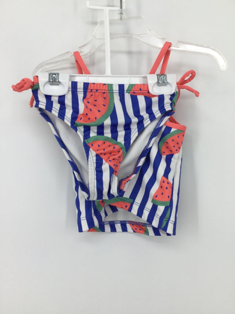 Lily & Dan Child Size 3 Blue Swimwear - girls
