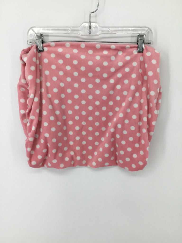 Pink Polka Dot Changing Pad Cover