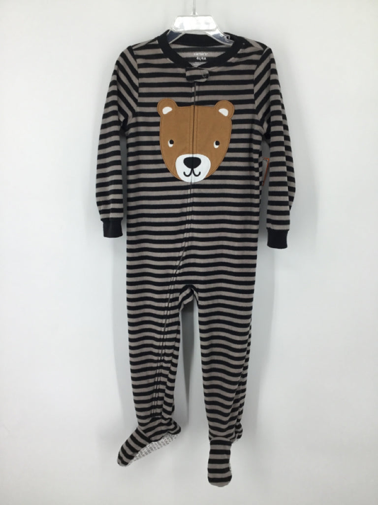 Carter's Child Size 4 Toddler Gray Sleepers
