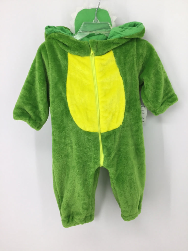 brandless Child Size 3-6 Months Green Dinosaur Halloween Costume